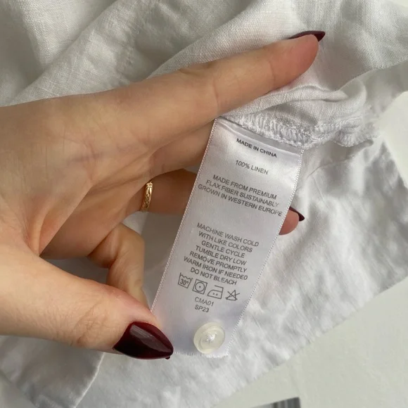 Quince 100% European Linen Short Sleeve Shirt - Picture 12 of 13